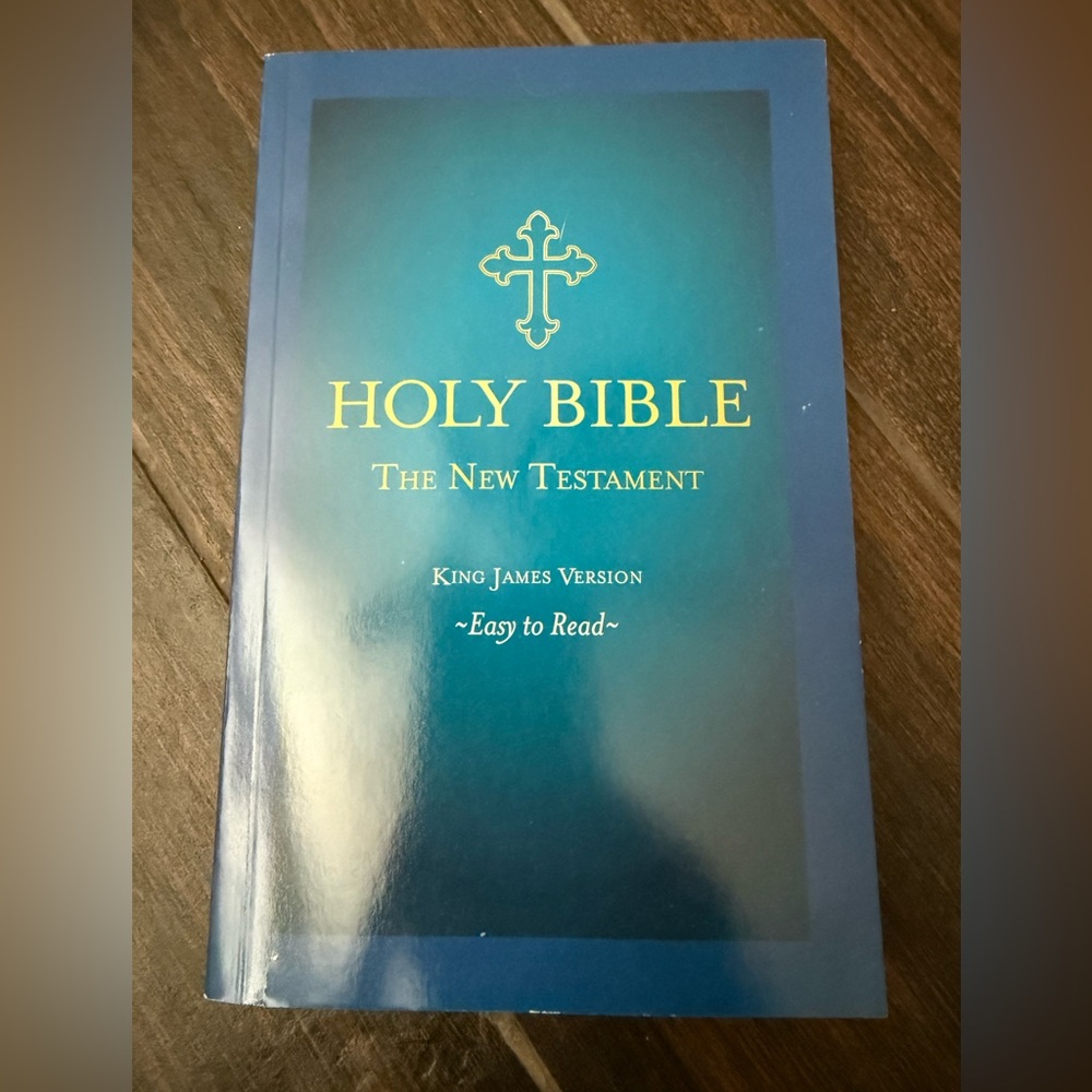 🪼5/$10 Blue Holy Bible - King James Version